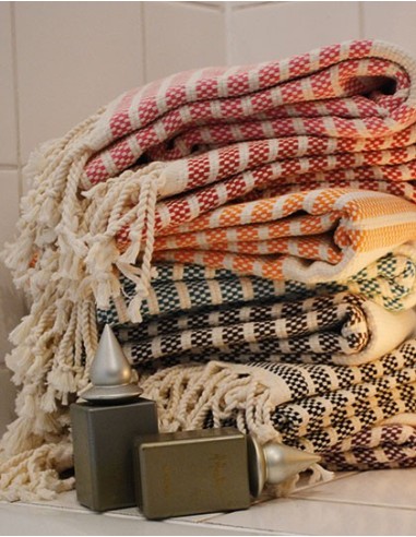 A-AR055-Hamamzz® Original Bodrum DeLuxe Towel